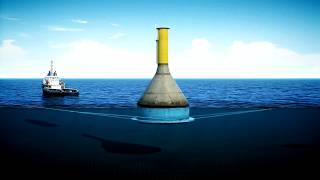 Costain Concrete Gravity Foundations  Subsea Animation [upl. by Marchall]