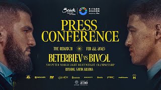 Artur Beterbiev Vs Dmitry Bivol 2 amp Undercard Press Conference [upl. by Malek]