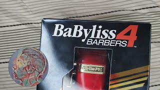 Babyliss Red Fx Limited Edition Unboxing [upl. by Ecirehc]