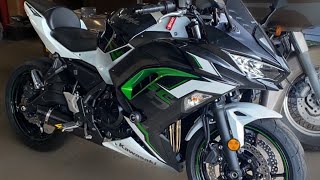 2022 NINJA 650 GRAVES EXHAUST [upl. by Memberg]