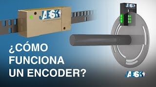 ¿Cómo funciona un ENCODER Lineal y Rotativo Incremental y Absoluto [upl. by Ileek]