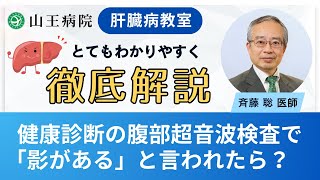 「健康診断の腹部超音波検査で「影がある」と言われたら？」 20241018 山王病院 肝臓病教室 [upl. by Pontone262]