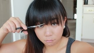 How To Cut Perfect Bangs EVERY TIME  Easy Fool Proof [upl. by Haletta]