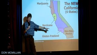 How to Split California  Don McMillan Comedy [upl. by Vieva]