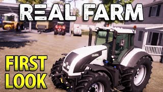 REAL FARM  First Look Gameplay [upl. by Eiramlatsyrk]