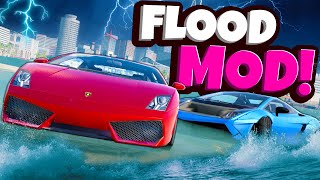 Flood Mod But Our Cars are Too FAST in BeamNG Drive [upl. by Notxap]