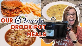 🌟 THE BEST OF 🌟 CROCKPOT RECIPES  OUR FAMILYS FAVORITE SLOW COOKER DINNERS  WHATS FOR DINNER [upl. by Cymbre472]