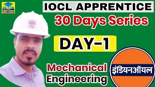 IOCL Apprentice Previous Year QuestionDay1 Mechanical EngineeringIOCL BY MRK SIR [upl. by Ayiotal]