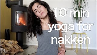 10 min yoga for nakken [upl. by Quent]