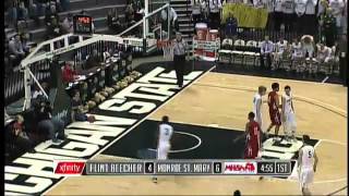 Flint Beecher G Monte Morris Steal and Layup [upl. by Aihtenyc]