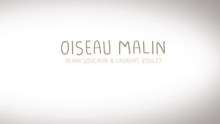 Alain Souchon et Laurent Voulzy  Oiseau malin Lyrics video [upl. by Olaf]