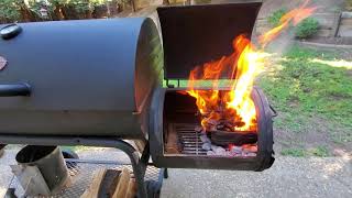 BBQ 101  How to Build a Fire in your Offset Smoker Firebox and Temperature Management offsetsmoker [upl. by Fronnia73]