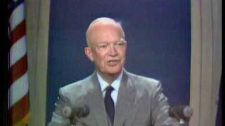 Eisenhower WRCTV 1958 oldest known colour videotaping [upl. by Llerroj]