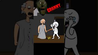 Granny ke aankh mein paper spry dalne Gaya grannygaminggrandpaanimation [upl. by Hahsia874]