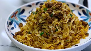 Stir Fry Bak Chor Mee Pok Recipe Shorts [upl. by Ydoc]