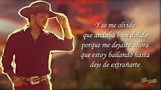 Se Me Olvidó  Christian Nodal LetraLyrics [upl. by Ai]