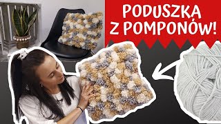 DIY Jak zrobić poduszkę z pomponami🧵 😊 [upl. by Kennedy]