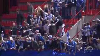 20150417 Nicklas Pedersen goal  Standard Liège vs KAA Gent  stagnt [upl. by Intosh]