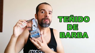 COMO TEÑIR LA BARBA EN CASA CON JUST FOR MEN 2021 [upl. by Ogaitnas]