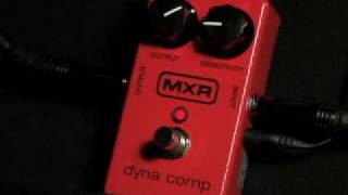 MXR Dyna Comp Compressor Pedal [upl. by Artamas]