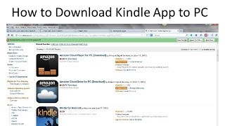Amazon Kindle to PC [upl. by Lleruj]