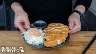 27minute Tonkatsu the Japanese style fried pork cutlet everyone should try [upl. by Stevena]