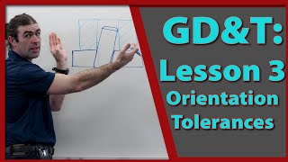 GDampT Lesson 3 Orientation Tolerances [upl. by Annoeik]