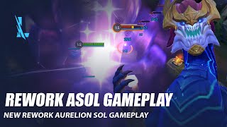 Rework Aurelion Sol Gameplay  Wild Rift [upl. by Oznola765]