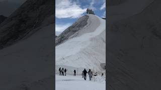 Jungfraujoch jungfraujoch switzerlandalps travel [upl. by Nylhtac]