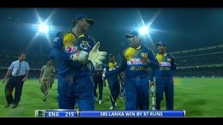 Highlights 7th ODI England in Sri Lanka 2014 [upl. by Tarra]