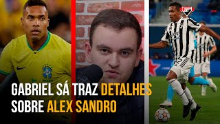 “Aos poucos vai CAMINHANDO…” Gabriel Sá ATUALIZA sobre Alex Sandro no São Paulo [upl. by Peterus207]