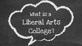 What is a Liberal Arts College [upl. by Odiug]