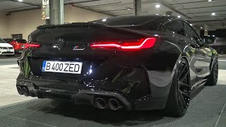 MURDERED BMW M8 COMPETITION 750HP amp FI EXHAUST  LOUD Start Up amp REVS [upl. by Aicat]