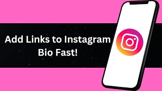 How to Add Links to Your Instagram Bio  Quick amp Easy Tutorial [upl. by Ades]