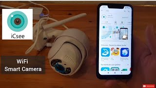 iCSee App WiFi Smart Camera Setup [upl. by Conchita]