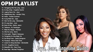 Jaya Jona Angeline Quinto  Jaya Tagalog Love Songs  Best Songs Nonstop Collection 2024 [upl. by Tara]