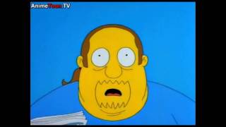 The Simpsons France bombards Springfield Clip [upl. by Leirbaj]