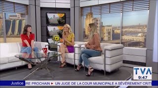 Annie Soleil Proteau Entrevue avec Sara Maude Beauchene 2018 [upl. by Atnauqal]