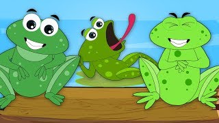 Aesops Fables  The Frogs And Their Desired King Story  HooplaKidz [upl. by Paff180]