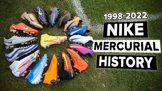 EVERY Nike Mercurial explained  full history [upl. by Irrot]