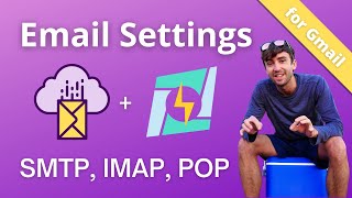 How to Configure an Email Client for Rainloop SMTP IMAP POP settings for Gmail [upl. by Gomer]