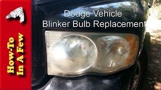 HowTo Change the Blinker  Side Marker Light On A Dodge Ram [upl. by An]