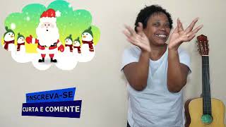 Música de Natal ANOITECEU em LIBRAS Língua Brasileira de Sinais [upl. by Romelle]