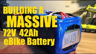 How to build a MASSIVE 72V DIY battery pack for high power ebike [upl. by Rogergcam11]