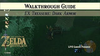 Breath of the Wild  EX Treasure Dark Armour DLC 2 Side Mission [upl. by Atirabrab]