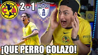 ¡GOLAZO Y REMONTADA Reacciones América 21 Pachuca [upl. by Ranip288]