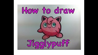 How to Draw Jigglypuff [upl. by Airbmat]