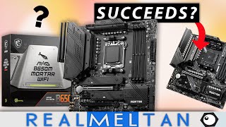 Did The BEST mATX Motherboard Become BETTER MSI B650m Mortar WIFI Review [upl. by Perrie]