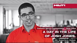 Hilti Customer Services Representative  A Day In The Life [upl. by Bodrogi532]