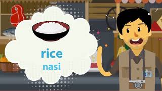 Food  Video Belajar Bahasa Inggris Learning English [upl. by Simonsen593]